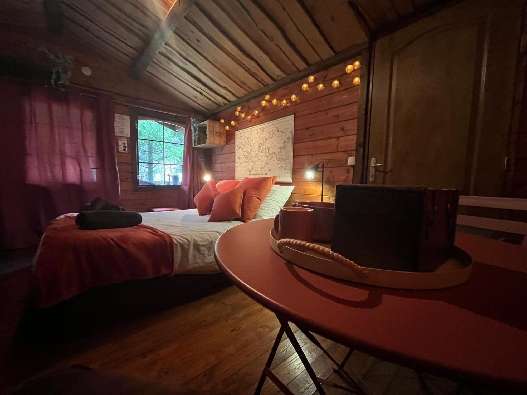 "Le Maloya" Chalets Independants -Chambre Balneo - Relais Motards 拉科讷 外观 照片